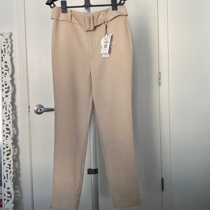 Cream chino pants